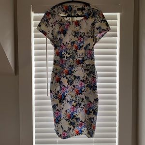 Floral Dress, Marc M Angelo, Size 16